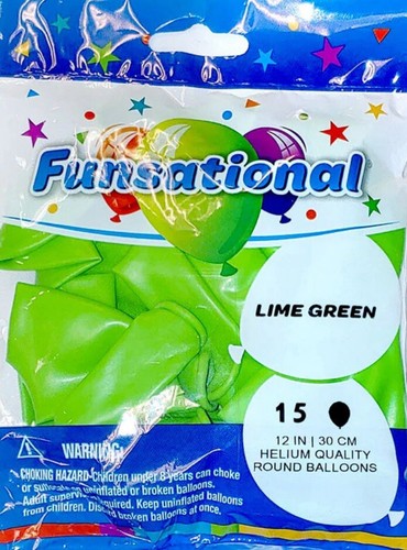 Lime green funsational - green, 12"