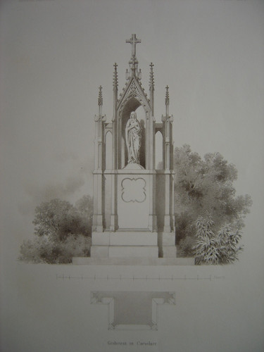 Lithographie une pierre - d'une,