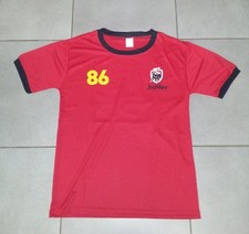 TEE SHIRT FOOTBALL RED DEVILS BIERE BEER BIER JUPILER COUPE DU MONDE MEXICO 86 