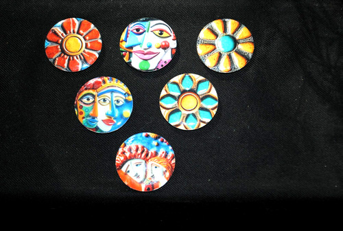 Cabochon plexi magnets de - cabochon, plexi,
