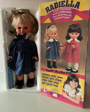 POUPEE VINTAGE GRAND FORMAT MARCHE PARLE CHANTE - RADIELLA  - FURGA - MADE ITALY