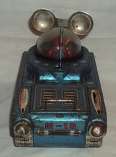 Nomura TN Fer Blanc Espace Réservoir M 18 Boite Jouet Old Très Rare Vintage 1960