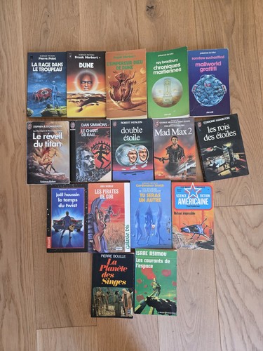Livres science fiction - 16,