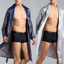 Hommes Satin Soie Pyjama