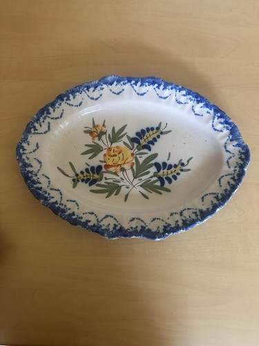 Ancien plat faïence - ancien,