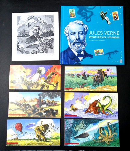 Lot livre timbres - lot, jules