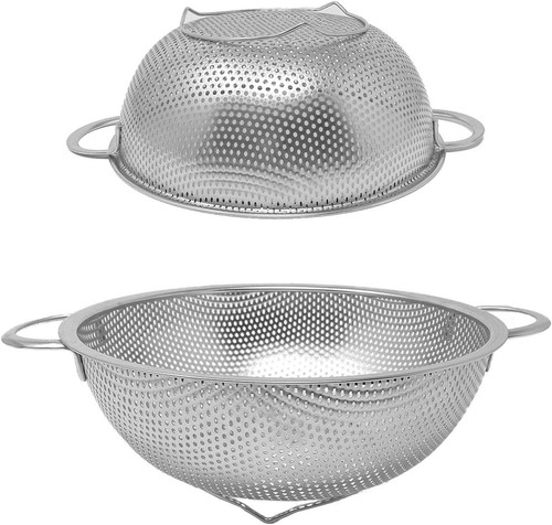 Lot passoires acier inox - lot,