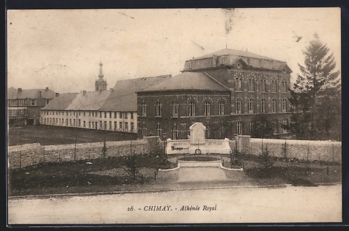 Cpa chimay athenee - cpa,