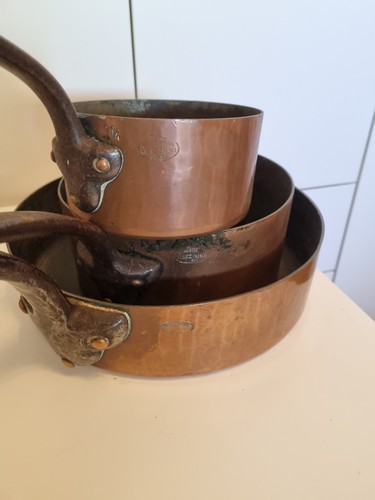French copper kitchen - french, pieces