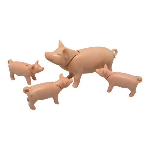 Sympa famille cochon - famille,