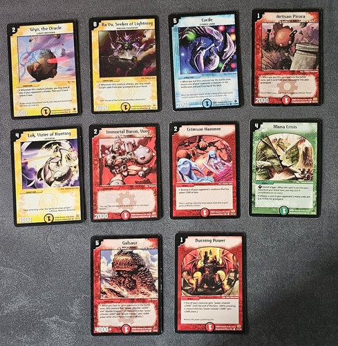 Cartes duelmasters choix - duelmasters, (au