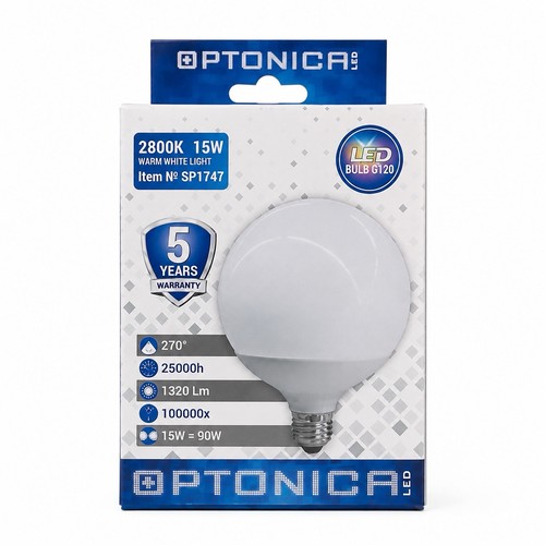 Optonica lampe globe - globe, led