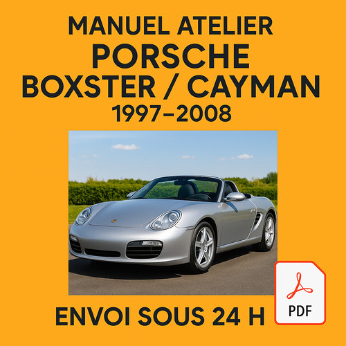 Manuel atelier porsche - atelier, boxster