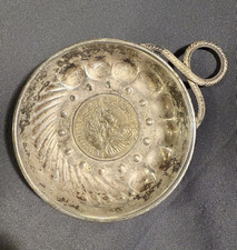 Tastevin Silver Sommelier Wine Tasting Coin Cup