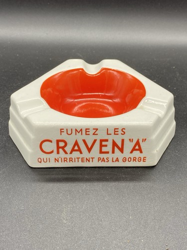 Cendrier publicitaire craven - cendrier, publicitaire/craven