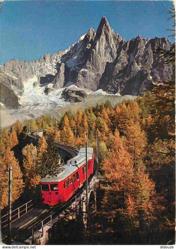 Carte postale trains train - carte,