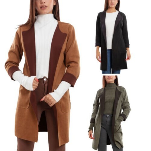 Veste femme daim - en,