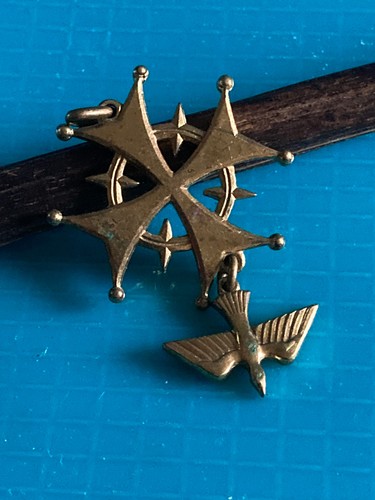 Vintage pendentif croix - pendentif,