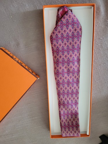 Hermes tie silk - hermes, in