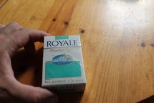 royal menthol light deco personal movie empty cigarette box etc...