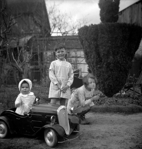 Portrait enfants jeux - , voiture