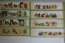 Plaques en verre pour lanterne magique