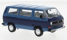 VW Volkswagen T3 (Type 2) Caravelle - 1991 - blue - IXO 1:43
