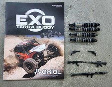 Axial Exo Terra Buggy Manual Parts Shocks Suspension Launcher Lot