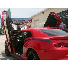 Lambo Door Jamb Trim 2p for 10-15 Chevy Camaro w/Lambo Doors[Stainless/Polished]