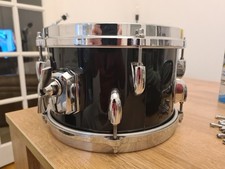 Gretsch USA Custom 10" x 6" Tom Nitron Black Vintage Drum 1970s