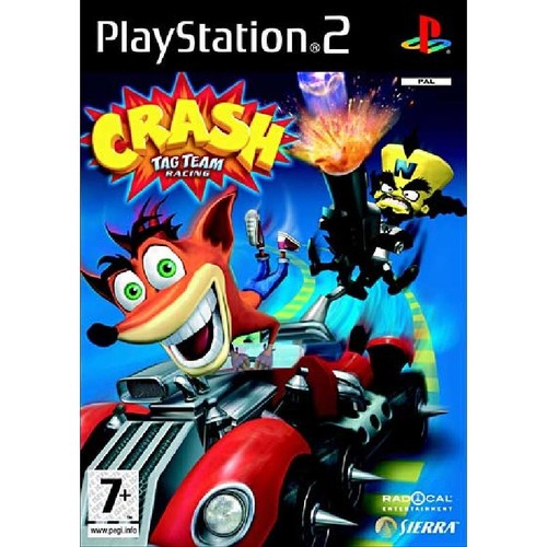 Jeu ps1 ctr crash team - jeu, racing