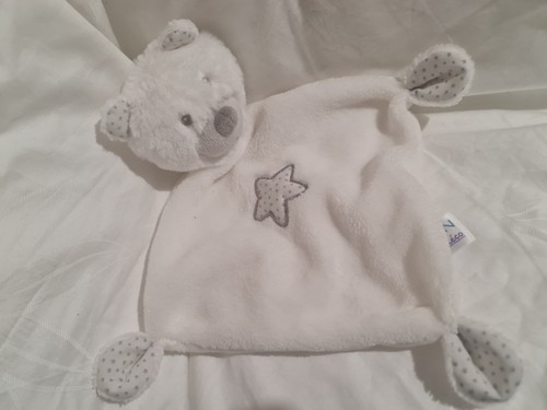Doudou plat losange ours - doudou,