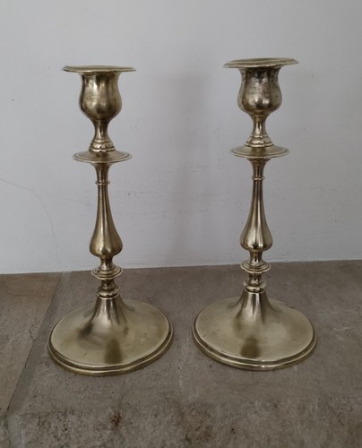 Paire bougeoirs toilette - de,