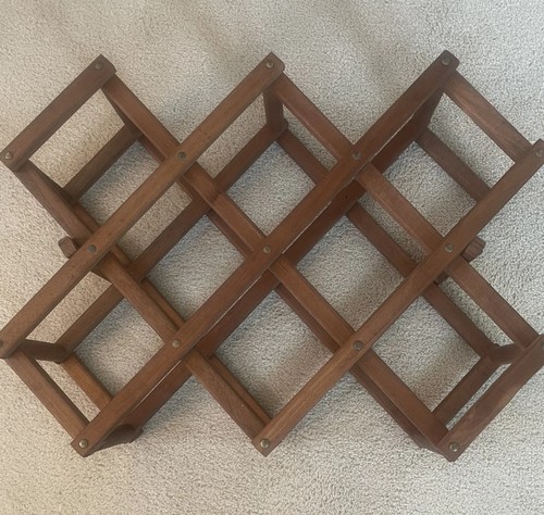 Vintage wooden folding - wooden,
