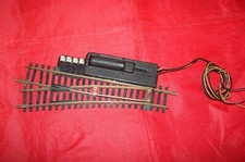 FLEISCHMANN HO LEFT SWITCH 1724 ELECTRIC TRAIN BRASS