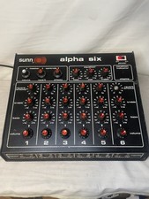 Sunn Alpha Six Mixer Vintage Rare Mixer Tested And Working