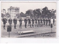 RUGBY: military in Asia, stretcher - very good condition