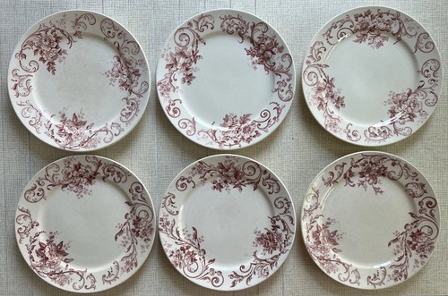 Assiettes 5 faience - 23,5,