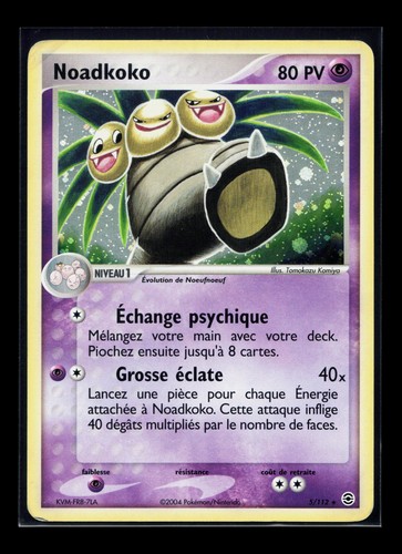 Carte pokémon noadkoko - carte,