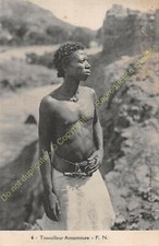 Old postcard MADAGASCAR worker ANTAIMOURE Edit F.N.