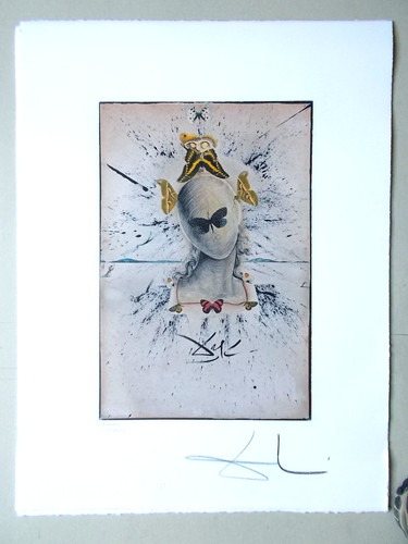 Lithographie salvador dali - dali,