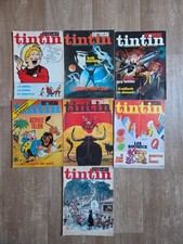 Lot BD 7 journal de Tintin