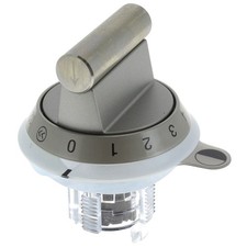 Bouton de selecteur gris