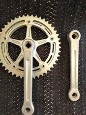 Crankset Campagnolo Record v.3 (1962/66) complete di mov. central teeth 46-42