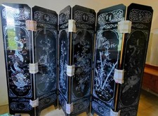 Paravent Asiatique en Laque