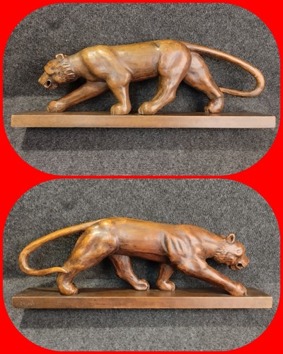 Ancienne sculpture signée - ancienne,
