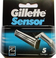 Pack 5 Lames GILLETTE SENSOR