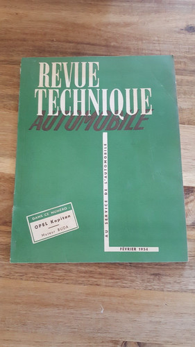 Revue technique février - février, 1954