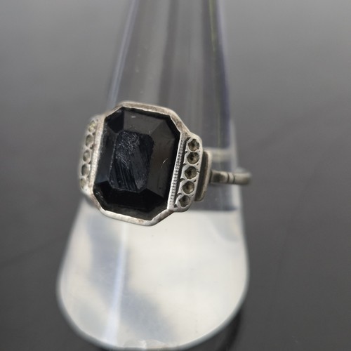 Bague ancienne argent pierre - bague,