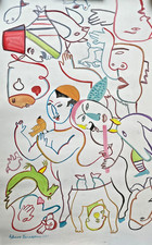 Tableau peinture orientaliste